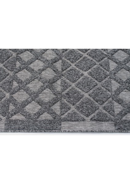 Trail Koleksiyonu 7512 Tozsuz Örgü Desenli Antre Oturma Odası Salon Mutfak Balkon Halı Yolluk indirimleri