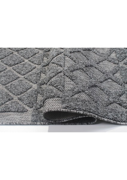 Trail Koleksiyonu 7512 Tozsuz Örgü Desenli Antre Oturma Odası Salon Mutfak Balkon Halı Yolluk fiyatları