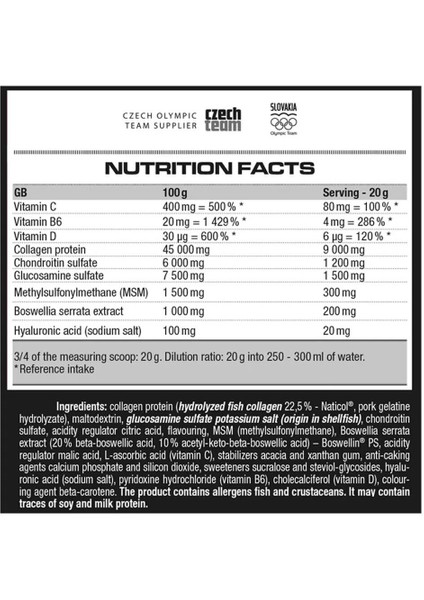 Animal Flex - Glukozamin Kemik Koruyucu Gold Drınk, 400 Grams