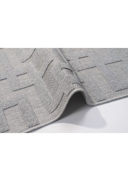 Trail Koleksiyonu 7509 Tozsuz Örgü Desenli Antre Oturma Odası Salon Mutfak Balkon Halı Yolluk modelleri