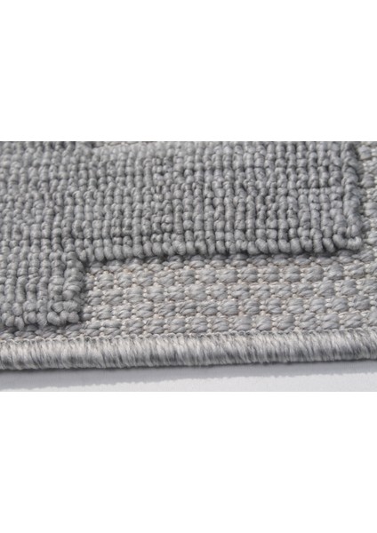 Trail Koleksiyonu 7509 Tozsuz Örgü Desenli Antre Oturma Odası Salon Mutfak Balkon Halı Yolluk indirimleri