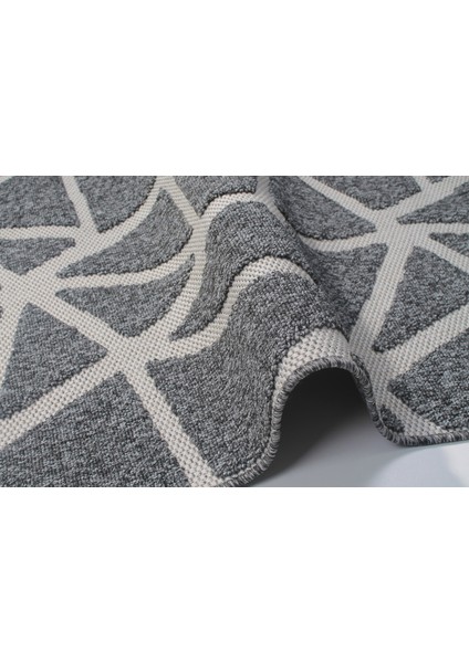 Trail Koleksiyonu 7504 Tozsuz Örgü Desenli Antre Oturma Odası Salon Mutfak Balkon Halı Yolluk modelleri