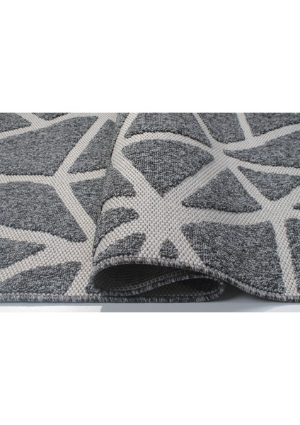 Trail Koleksiyonu 7504 Tozsuz Örgü Desenli Antre Oturma Odası Salon Mutfak Balkon Halı Yolluk fiyatları