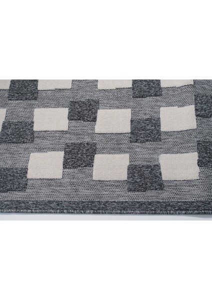 Trail Koleksiyonu 7513 Tozsuz Örgü Desenli Antre Oturma Odası Salon Mutfak Balkon Halı Yolluk indirimleri