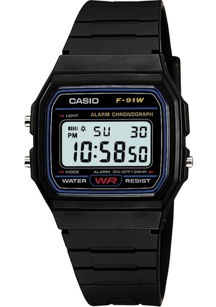 F-91W F-105W Metal Toka Erkek Saat Kordonu Casio Saat Kordonu