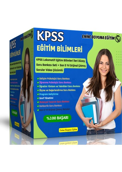 2024 KPSS Eğitim Bilimleri Gelişim Psikolojisi Soru Bankası - Öğrenme Psikolojisi Soru Bankası - Rehberlik Soru Bankası 7'li Set