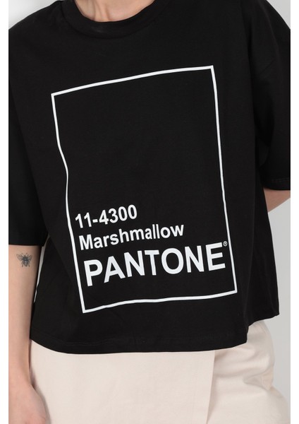 Kadın Pantone Baskılı T-Shirt