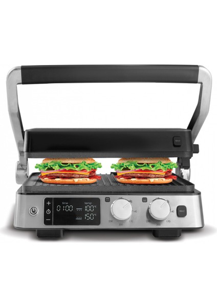 Compact Steel Sear And Grill Inox Izgara ve Tost Makinesi modelleri