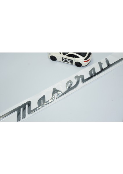 Maserati Bagaj Kapağı Krom Abs 3m 3D Yazı Logo Amblem indirimleri