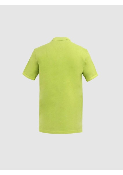 Erkek Polo Yaka Basıc Kısa Kol Regular Yeşil T-shırt fiyatları