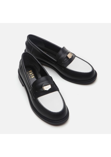 Yaya 01AYY287500A100 SIYAH Yaya Kadın Loafer