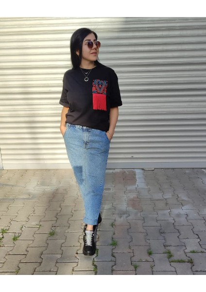 Kadın Siyah Basic T