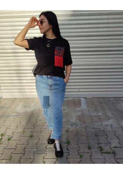 Kadın Siyah Basic T