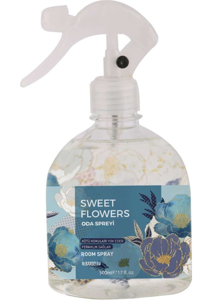 Sweet Flowers 485 ml Plastik Sprey Ortam Kokusu