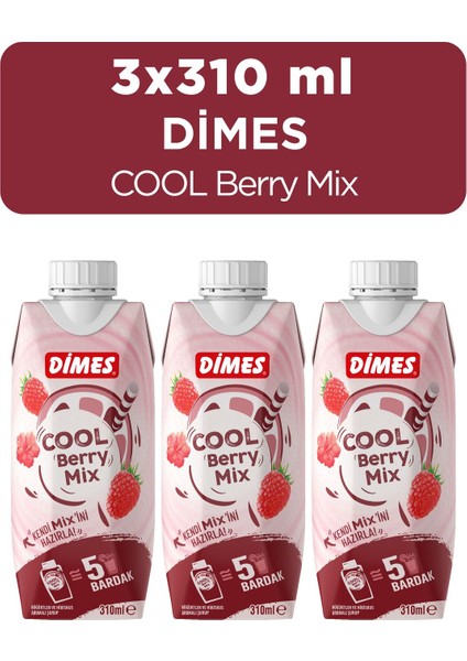 Cool Berry Mix 310 ml - 3 Adet