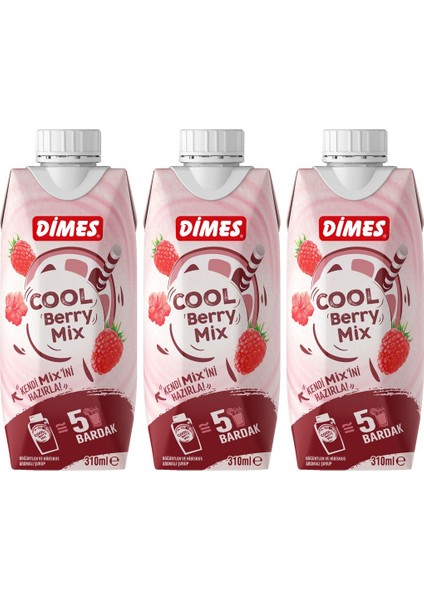 Cool Berry Mix 310 ml - 3 Adet