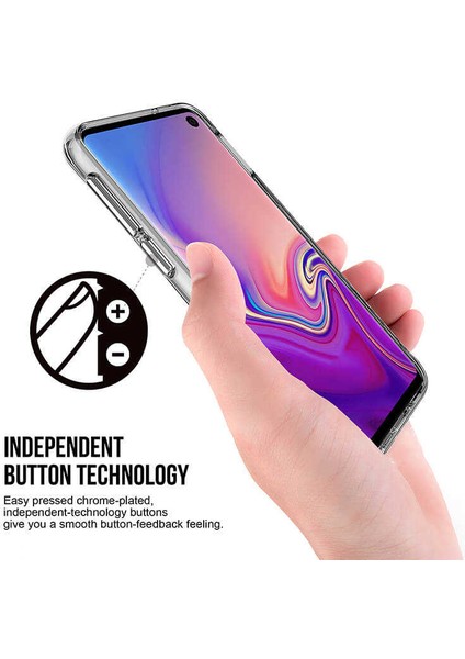 Galaxy S10E Uyumlu Gard Silikon-Renksiz modelleri
