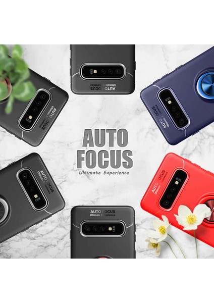 Galaxy S10 Uyumlu Ravel Silikon Kapak-Mavi fırsatları