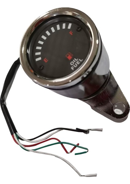 LED Inlatmalı Evrensel Motosiklet It Seviyesi Yağ Ölçer 12V 65MM (Yurt Dışından) indirimleri