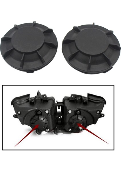 F4 Için 1 Çift Motosiklet Far (Yurt Dışından)
