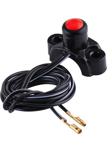 Motosiklet Motor Durdurma Başlat Düğmesi I Kırmızı (Yurt Dışından)