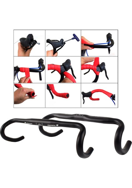 Yarış Alüminyum Alaşımlı Yol Çubuğu 31.8 * 420MM Mat Şekilli (Yurt Dışından) fiyatları