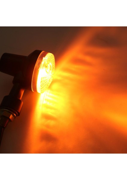 12V Evrensel Motosiklet Dönüş Işığı Yuvarlak Lambası Tip 2 (Yurt Dışından) fiyatları