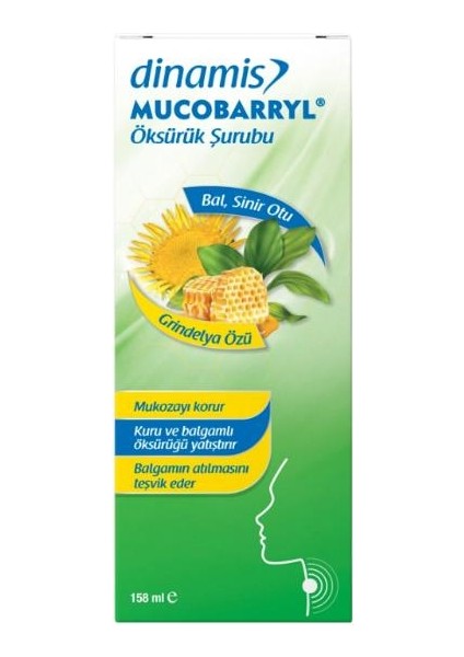 Mucobarryl Grindelya Özlü Şurubu 150 ml fiyatları