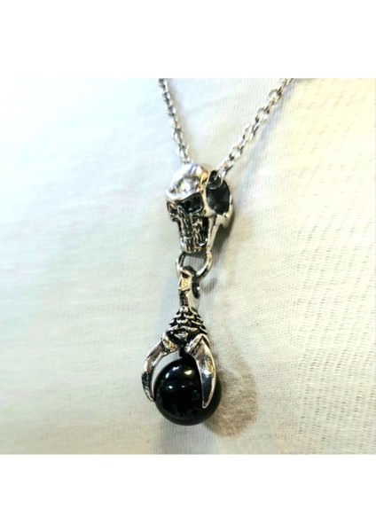 Unisex Kahin Kolye (Siyah Taşlı) fiyatları