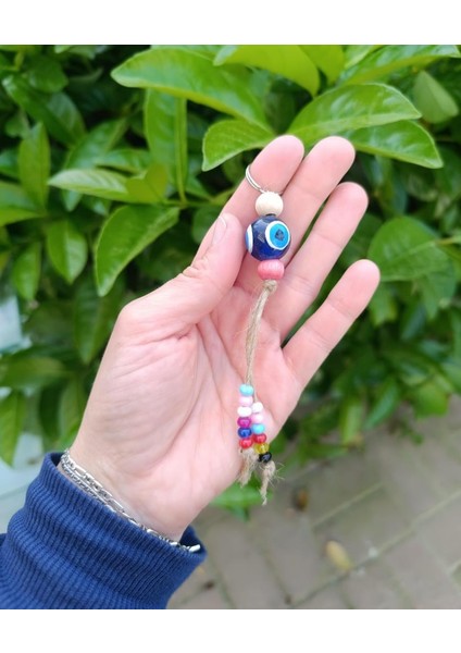Nazar Boncuk Anahtarlık 10 Adet Kötü Göz Kovucu Hand Made Nazarlı Araba Süsü modelleri