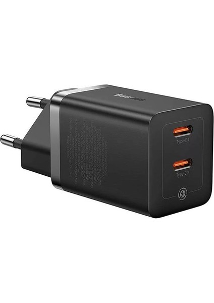 Gan5 Pro 40W Çift Type-C Girişli Şarj Cihazı Iphone 12 13 14 15 Pro Max Şarj Başlık Akım Koruma modelleri