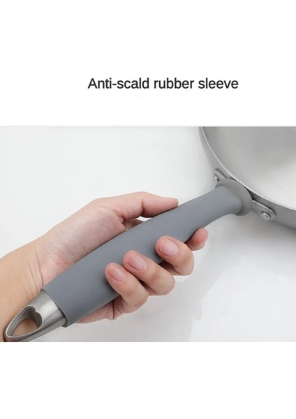 Haşlanmayı Önleyen Tencere Sapı Isıya Dayanıklı Kapak Yeni Kızartma Tavası Koruyucusu Sıcak Tutma Yeri Kulp Kauçuk Tencere Sapı Eldiveni (Yurt Dışından) fiyatları