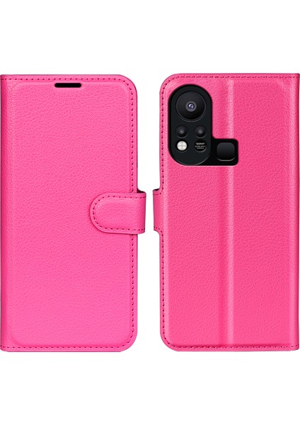 Infinix Hot 11S Pu Deri Önleme Önleyici Stant Doku Telefon Kılıfı (Yurt Dışından)