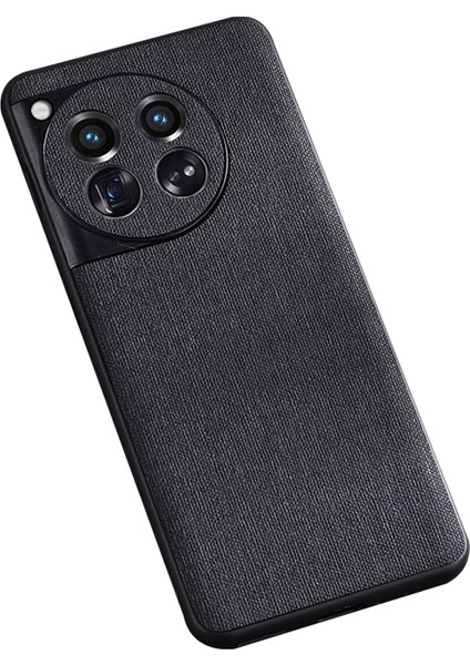 Oneplus 12 5g Kumaş+Sert Pc Arka Telefon Kılıfı (Yurt Dışından)
