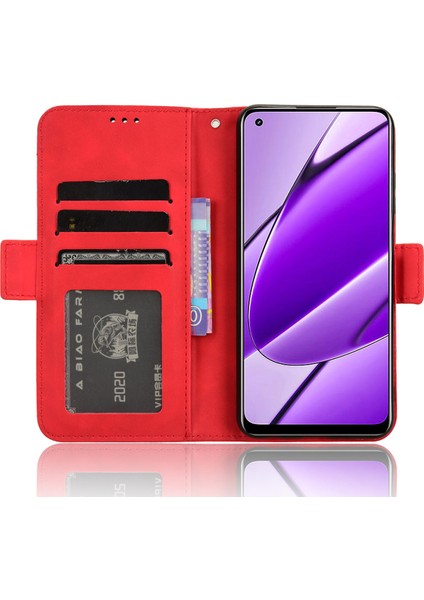 Realme 11 4g Pu Deri Çoklu Telefon Kılıfı (Yurt Dışından)