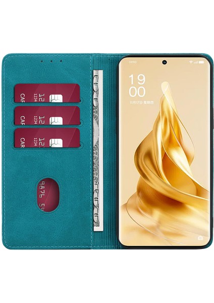 Oppo A78 4g Doku Deri Standlı Telefon Kılıfı (Yurt Dışından)