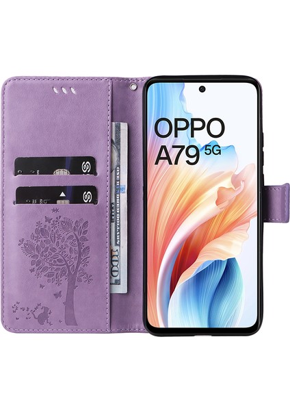 Oppo A79 5g / A2 5g Baskılı Kedi Ağacı Telefon Kılıfı (Yurt Dışından) fiyatları