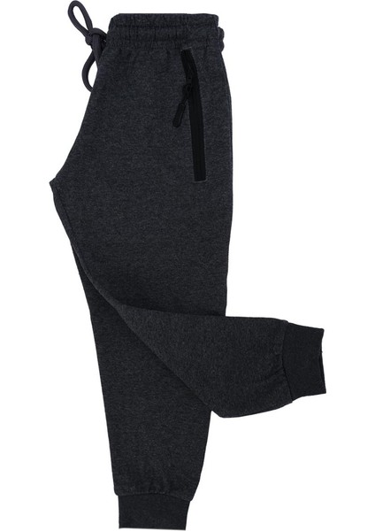 Erkek Çocuk Beli Lastikli Cep Fermuarlı Tek Alt Eşofman Altı modelleri