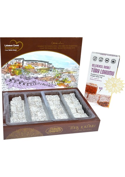 Incirli Lokum 350 gr Minör&majör Türk Lokumu KL008 M&m fiyatları