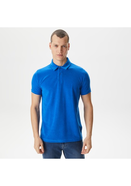 Nautıca Erkek Mavi Classıc Fıt Kısa Kollu Polo K45440T.4Sj