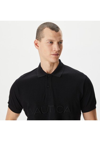 Nautıca Erkek Siyah Classıc Fıt Kısa Kollu Polo K45315T.0Tb fırsatları