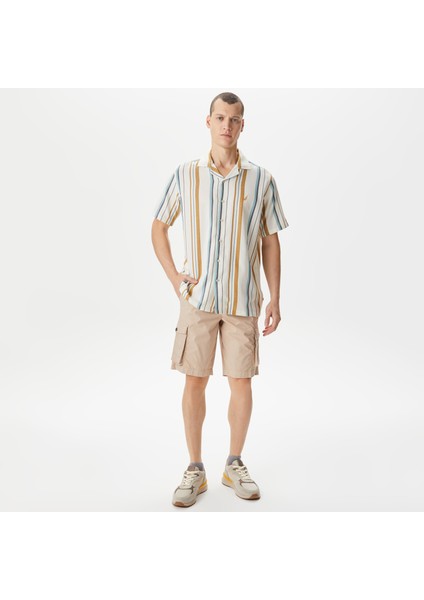 Erkek Beyaz Bermuda B45200T.12X