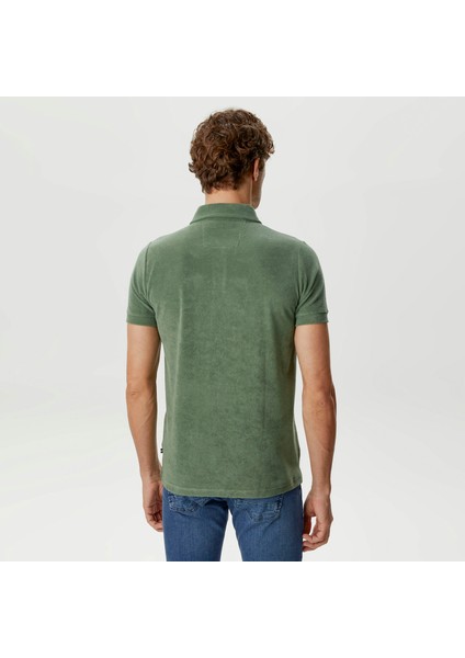 Nautıca Erkek Yeşil Classıc Fıt Kısa Kollu Polo K45440T.3Fj fiyatları