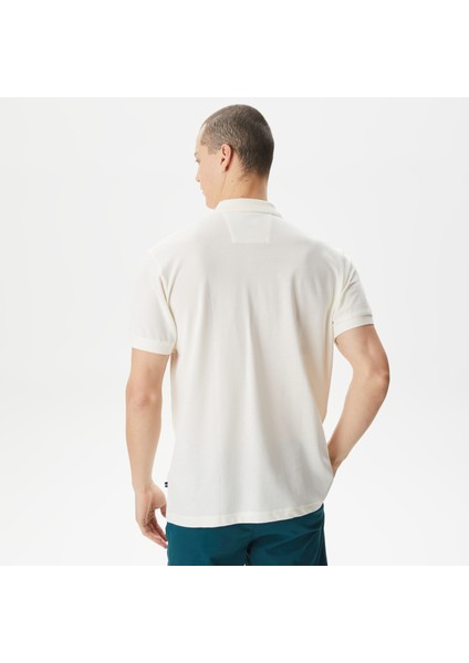 Nautıca Erkek Kırık Beyaz Classıc Fıt Kısa Kollu Polo K45315T.1Ma
