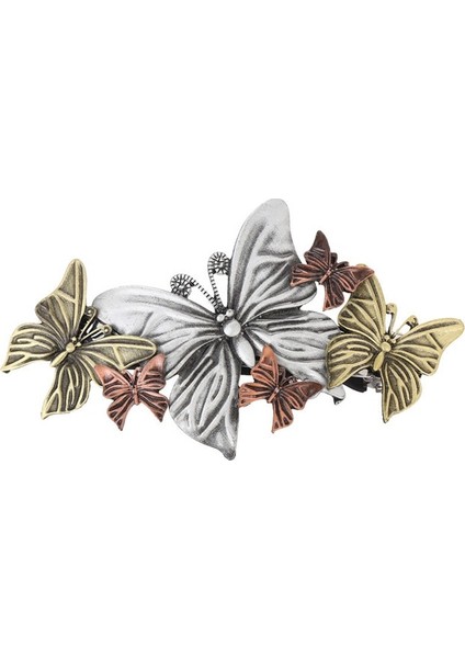 Yusufçuk Kelebek - At - Yusufçu - Fil Bale Fransız Barrette Steampunk Saç Aksesuarı Kavisli Saç Tokası JS9D-3X (Yurt Dışından)