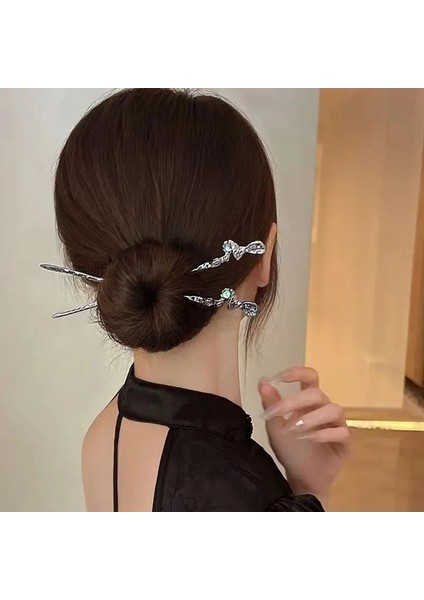 No.22 Boyutu Yeni Çin Tarzı Saç Sopa Vintage Çubuk Tokalar Kadın Saç cl Şapkalar Düğün Headdress Takı Aksesuarları (Yurt Dışından) fırsatları