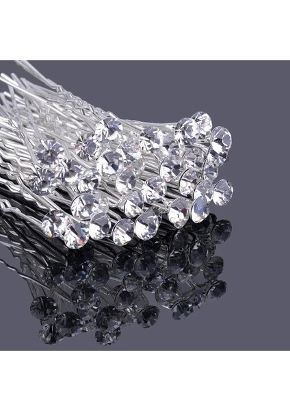 Fuşya Strass Rhinestone Kristal Saç Kadın Kızlar Için Parti Düğün Gelin Gümüş Tokalar Saç Klipleri Saç Aksesuarları (Yurt Dışından) indirimleri