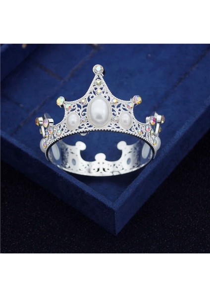 Altın Rengi Promosyon Metal Alaşım Inciler Küçük Taç Parti Doğum Günü Düğün Tiaras Diadem Takı Süsler Çocuk Küçük Taç Kek Için (Yurt Dışından) fiyatları