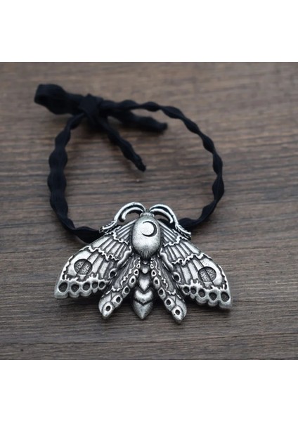 No.14 Boyutu Ölümün Kafası Kafatası Hawkmoth Elastik Saç Bandı Saç Aksesuarları Kadın Noel Hediyesi (Yurt Dışından) fırsatları