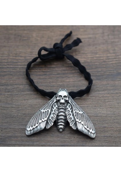 No.16 Boyutu Ölümün Kafası Kafatası Hawkmoth Elastik Saç Bandı Saç Aksesuarları Kadın Noel Hediyesi (Yurt Dışından) fiyatları